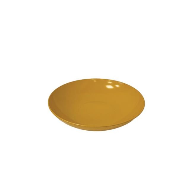(17060092)DESSERT PLATE-Mustard Yellow Melamine