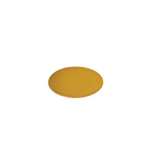 (17040105)SAUCER-Mustard Yellow Melamine