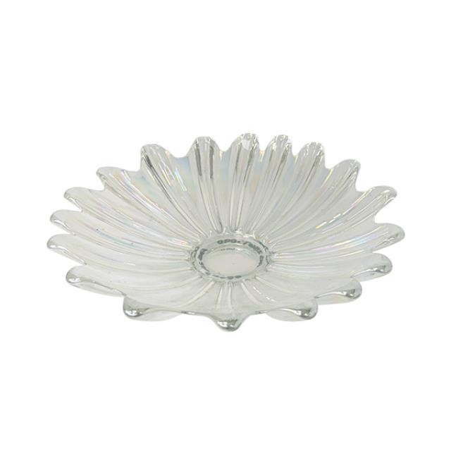 (25677090)DECORATIVE BOWL-Glass Sunflower Iridescent Bowl
