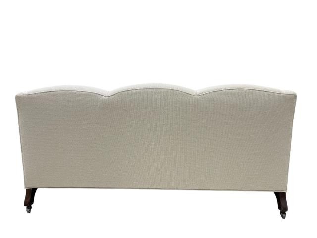 (40010363)SOFA-Off-White Vintage Designed Sofa on Castors
