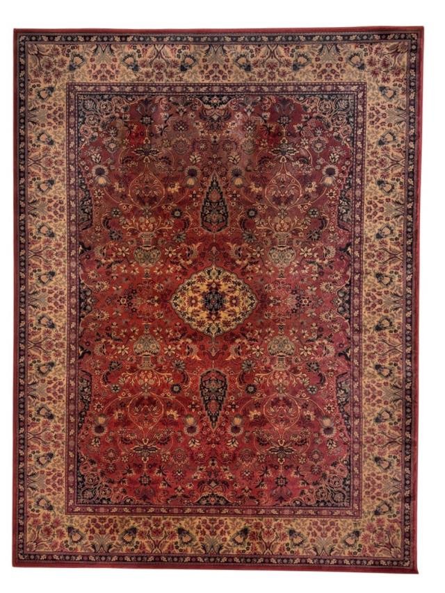 (57020955)RUG-(9.10 x 12.5) Couristan Everest Ardebil Crimson Area Rug
