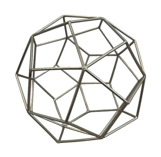 Geometric Metal Sphere