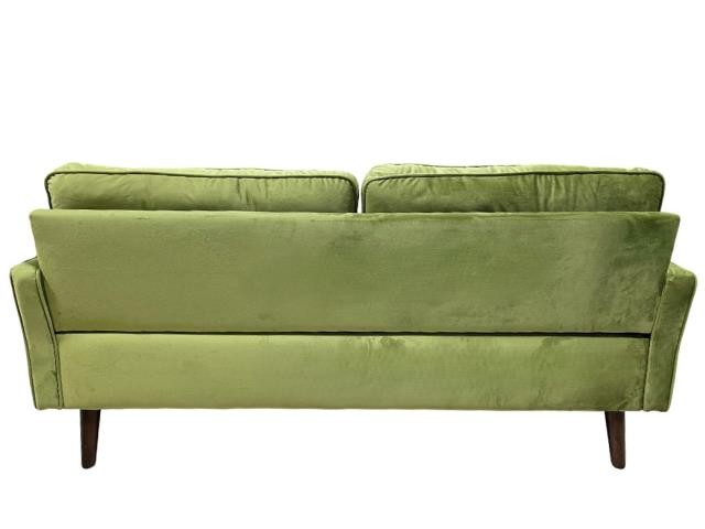 (40010365) Celery Green Velvet Sofa