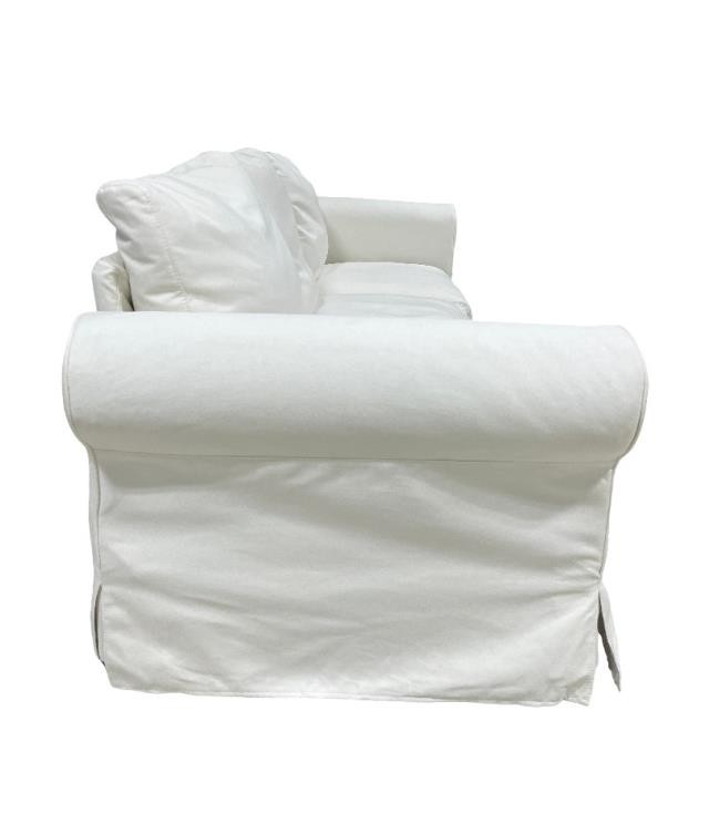 (40010366)Chabby Chic Off White Sofa