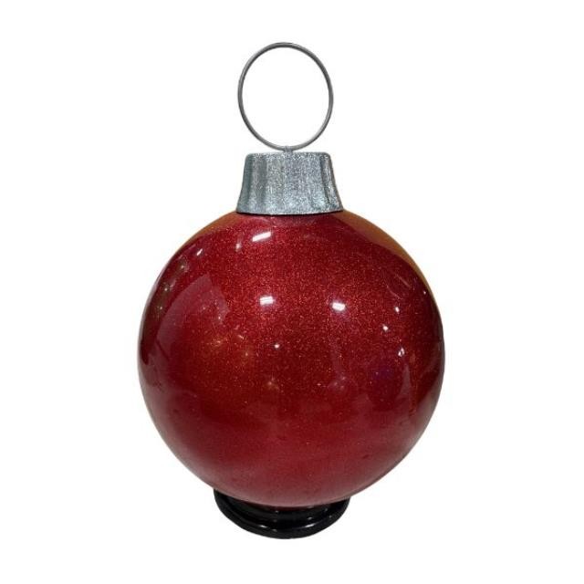 (88120025)Oversized Sm Red Christmas Ornament