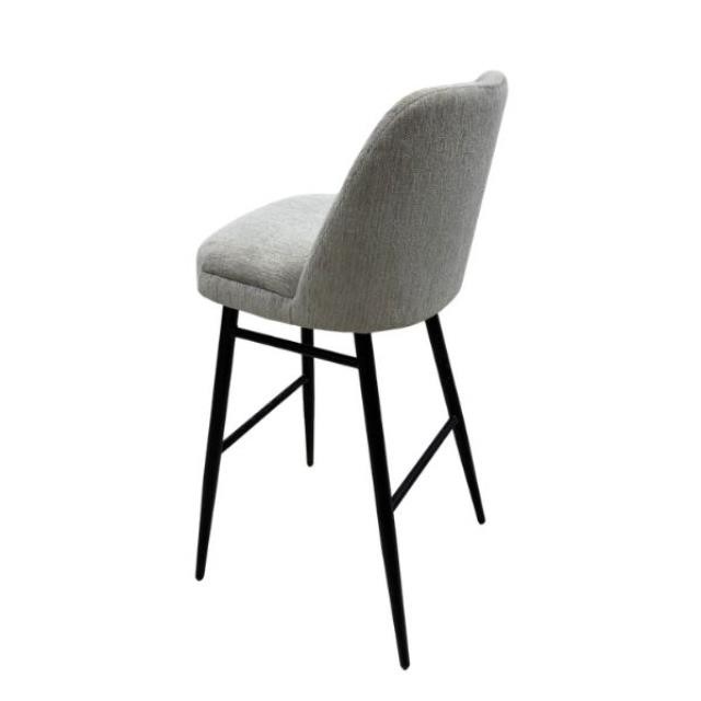 (40150236) Grey Bar Stool