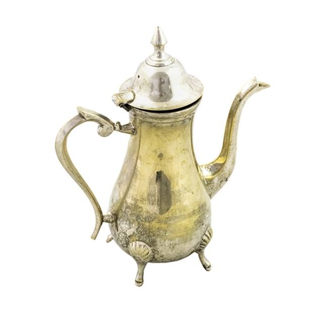 COFFEE POT-SILVER